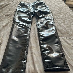 Vinyl shiny Rag and Bone pants